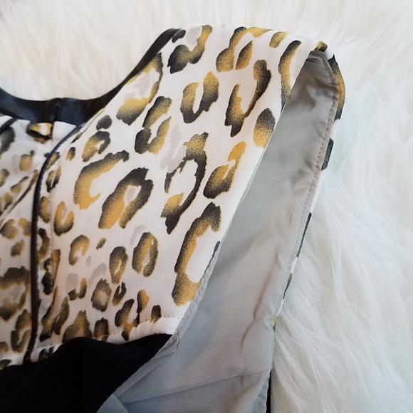 Fashion Star Express Leopard Peplum Mini Dress - Picture 7 of 8